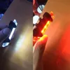 Bike Bicycle Light Oplaadbare LED LED achterlicht USB Achter achterstaartveiligheid WAARSCHUWING Cycling Licht draagbaar flitslamp super helder licht