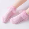 Baby spetsstrumpor sommar tunn prinsessan tutu strump bomull andas spetsar ruffle socks spädbarn ankel korta prinsessor strumpor sommar yp2992810