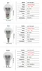 16 لون المصابيح LED 85-265 فولت E27 E14 GU10 ماجيك LED ضوء الليل 24KEY التحكم عن بعد عكس الضوء ضوء المرحلة
