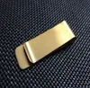 Portable Stainless Steel Brass Money Clipper Slim Money Wallet Clip Clamp Card Holder Credit Name Card Holder 15*50*0.8mm SN1086