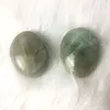 Natural Green Moonstone Polished Palm Stone Healing Edelstein Palmen für Party Geschenkdekoration 1PC3931983