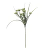 10 stks / partij kunstplanten zachte lijm plastic boeket voor huisdecoratie bruiloft decoratie plant muur nep bloemen arrangement accessoires