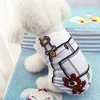 Hoomall Cotton T-Shirt Vest Apparel Clothes For Dogs Puppy Vest Teddy Small Dog Clothes Small Medium Large Dog Pet Accessories