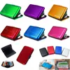 10 colors Aluminum Business ID Credit Card Wallet Waterproof RFID Card Holder Pocket Case Box fast shipping dc904