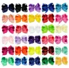 40Colors choose free 6 inch baby big bow hairbows infant girls hair bows with Barrettes 15cm 12cm