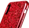 Luxus Diamant Bling Telefon Hüllen Glitter Phone Case für iPhone 11Promax XR xs max x 8 7 6 Samsung Note 9
