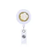 2019 28 inches Retractable Badge Reels Reel Clip Nurse Teacher Company Staff Office ID Name Badge Holder with Belt Clip