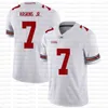 Nick Football Jerseys NCAA Ohio State Buckeyes 97 Bosa 7 Dwayne Haskins Jr 미식 축구 유니폼 Red Tom Brady Saquon Saquon Barkley Xsafec