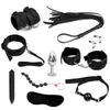 Sex Zabawki dla par Egzotyczne akcesoria Nylon BDSM Sex Bondage Set Sexy Bielizna Ręka S Brawa Rope Anal Wibrator Produkty erotyczne Y191203