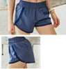 TH417 Yoga Short Pants Womens Running Shorts Ladies Casual Yoga Outfits Adult Sportswear Girls Exercise Fitness Wear