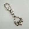 Hübscher irischer Claddagh-Charme-Schlüsselanhänger, Vintage-Silber, modischer Anhänger für Auto-Schlüsselanhänger, Handtasche, kreatives Geschenk, Schmuck-Accessoires 793