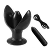 Vuxen Toys Electro Butt Plug Silicone Anal Vibrator Massager Stimulering BDSM Estime Torture Kit onani för unisex7938167