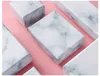 100st present Wrap Marble Ring Armband Vacker smycken Box Ins Wind Jewelry Box 5x5x3.5cm 10x10x3.5cm 22.5x5x3cm