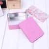 Tin Box with Lid Metal Storage Boxes Small Empty Flip Case Organizer for Money Coin Candy Keys1595877