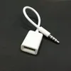3.5mm mannelijke aux audio plug jack aan usb 2.0 vrouwelijke converter kabel kabelbaan MP3-muziek voor Samsung S6 mobiele telefoon