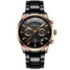 Crrju Luxury Men Watch Men Quartz wristwatchステンレススチール防水雄の時計リストクロノグラフRelogio Masculino Hodinky