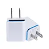 Portas USB duplas 2.1a+1a UE US AC Home Travel Wall Charger Power Adapter Plug para Samsung Galaxy Note 8 10 S8 S10 HTC Android Phone