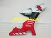 Kit carenatura per stampaggio ad iniezione per YAMAHA YZFR1 15 16 YZF R1 2015 2016 YZF1000 ABS Set carenature bianco rosso + Regali YX02