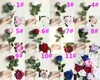 Singel Elegant Vackra Konstgjorda Blommor Rose Simulering Flannel Blommor Bukett Hem Dec Party Bröllop Dekoration Da128