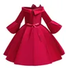 Robe de fille de fleur formelle 3-8 ans Floral bébé filles robe de princesse robes robes de fête de mariage vêtements pour enfants vêtements d'anniversaire