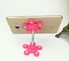 Sucker Stand för mobiltelefon 360 grader Rotertable Flower Magic Suction Cup Mobiltelefon Hållare Bil Bracket Mount Compatible7308523