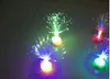 Punto de fábrica pequeña luz de vela luz led mini fibra óptica árbol de Navidad Rave Toy