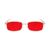 Wholesale-ROYAL GIRL 2018 Vintage Sunglasses Women Designer Small Rectangle Red Yellow Pink Sun Glasses Retro Shades ss022