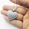 Heart Letter multistyle Pingente presente para a família Amor Mulheres Homens Coração Colar acessórios de moda jóias para presente