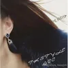 Earrings Pretty Fashion Jewelry Brand Design ear cuffing rhinestone starfish Korean New Crystal Drop Earrings Statement Bohemian Earrings