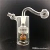 Billiga Partihandel Mini Glas Vattenrör Bongs Pyrex Glas Oil Rig Bongs Färgglada 10mm Invagination Joint Beaker Bong Vattenrör