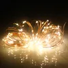 Guirlandes LED USB pour fête de vacances, 10M, fil de cuivre étanche, décoration de noël, lumières