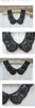 Mode-Ewelry Goth Lolita Lace Collar Choker Crystal Kettingen Hangers Mode Handgemaakte Geweven Kant Kraag Ketting Choker