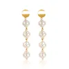10 stili squisiti orecchini di perle di zirconi barocchi fascino orecchini femminili da sposa orecchini da sposa stud regalo di nozze
