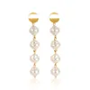 10 Styles exquis baroque zircon perle boucles d'oreilles charme femme boucles d'oreilles mariage mariée boucles d'oreilles goujon cadeau de mariage