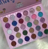 Trucco professionale per palette di ombretti glitterati 30 colori polvere pressata per occhi scintillanti facile da indossare DHL Free