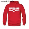 Sports Hoodies Red Cross Autumn and winter Lifeguard man Hoodie Sweatshirt Red Life Guard Unisex XS-2XL