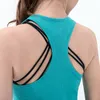 Top sportivo sexy Fitness Donna Camicia da yoga Palestra Abbigliamento sportivo Yoga Top Maglietta ad asciugatura rapida per Fitness Donna Abbigliamento sportivo Vest6876355