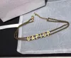 chain choker halsband