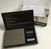 Electronic Black Digital Pocket Weight Scale 100g 200g 0,01g 500g 0,1 g bijoux Diamond Balance Scales LCD Affichage avec forfait de vente au détail