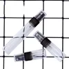 Partihandel Eco Friendly 3ml 5ml 10 ml Glassprayflaskor Amber Clear Perfume-flaska med fin dimpumpsprayer