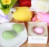 Bomboniere Nest Egg Sapone Confezione regalo economica Pratici Saponi da bagno per matrimoni unici Piccoli favori LX8801