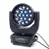 تحكم 19x15W LED تكبير شعاع غسل الدائرة الرئيسية الضوء موبايل RGBW 4in1beam المهنية DJ / LED بار آلة DMX512 دي جي لايت