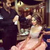 2020 Belle Décolleté Unique Fête D'anniversaire Robes De Bal Perlé Top Cap Manches Fermeture Éclair Rose Robe De Soirée Porter Graduation Robe De Quinceanera