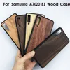 Meilleures ventes coques de téléphone en bois anti-rayures pour Samsung A7 2018 A70 A50 A20 A30 A10 Iphone 11 7 plus XS MAX XR Housse de protection complète