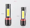 Lampe torche multifonction LED COB 8000 lumens puissantes lampes torche XML T6 lampe torche rechargeable USB super lumineuse avec batterie 18650 intégrée