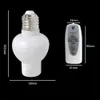 Wireless Remote Control Lamp Holder Dimmable E27 Socket 220V Bulb LED Night Light with timer