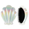 Fashion Colorful Shell Comb Hair Comb Massage Comb Tre färger Valfritt ABS + TPEE Material Hair Styling Tool