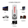 2 Mixed Colors Swivel 16 GB USB 20 Flash Drive Rotating Thumb Pen Drive Fold Memory Stick For Computer Laptop MacBook Tablet Gray9959309