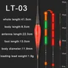 Smart Fishing Led Luminous Float 1pcs apparatuur inclusief batterij CR425 Night Vis Gravity Sensery Chip Stopper Accessoires