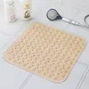 Anti-skid Bath Mat TPR Material with Suction Soft Bathroom Massage Mat Non-slip Bathtub Carpet Showers Stairs Floors